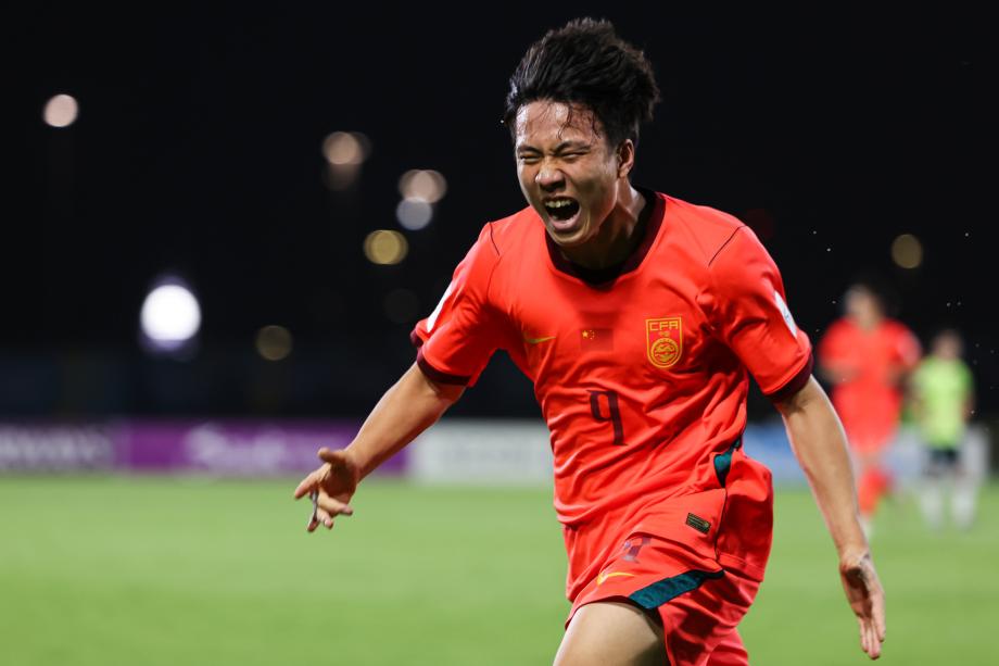 九游体育-帅惟浩破门谢晋建功 U17国足2-0澳大利亚晋级决赛